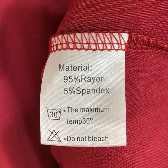 NWT. Tencede 4XL Long Sleeve Tunic Blouse with Empire Waist. - Picture 6 of 8